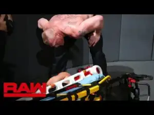 Video: Roman Reigns Is Brutally Ambushed By Brock Lesnar Raw Highlights 19th March 2018 HD
